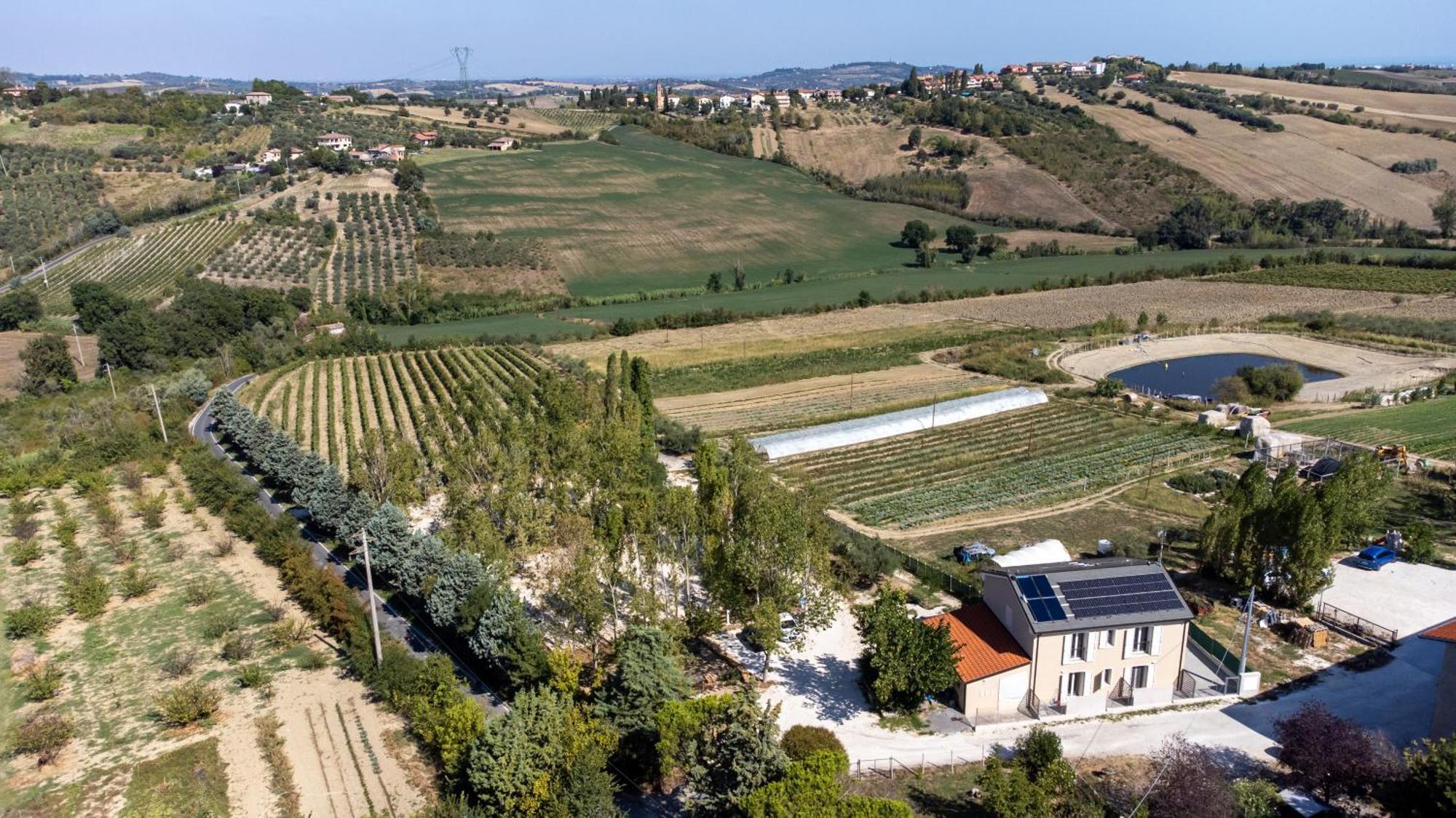 דירות Mulazzano Bio Fattoria Mula D'Oro - Biofattoriamuladoro It - Organic Food, Nature & Relax מראה חיצוני תמונה